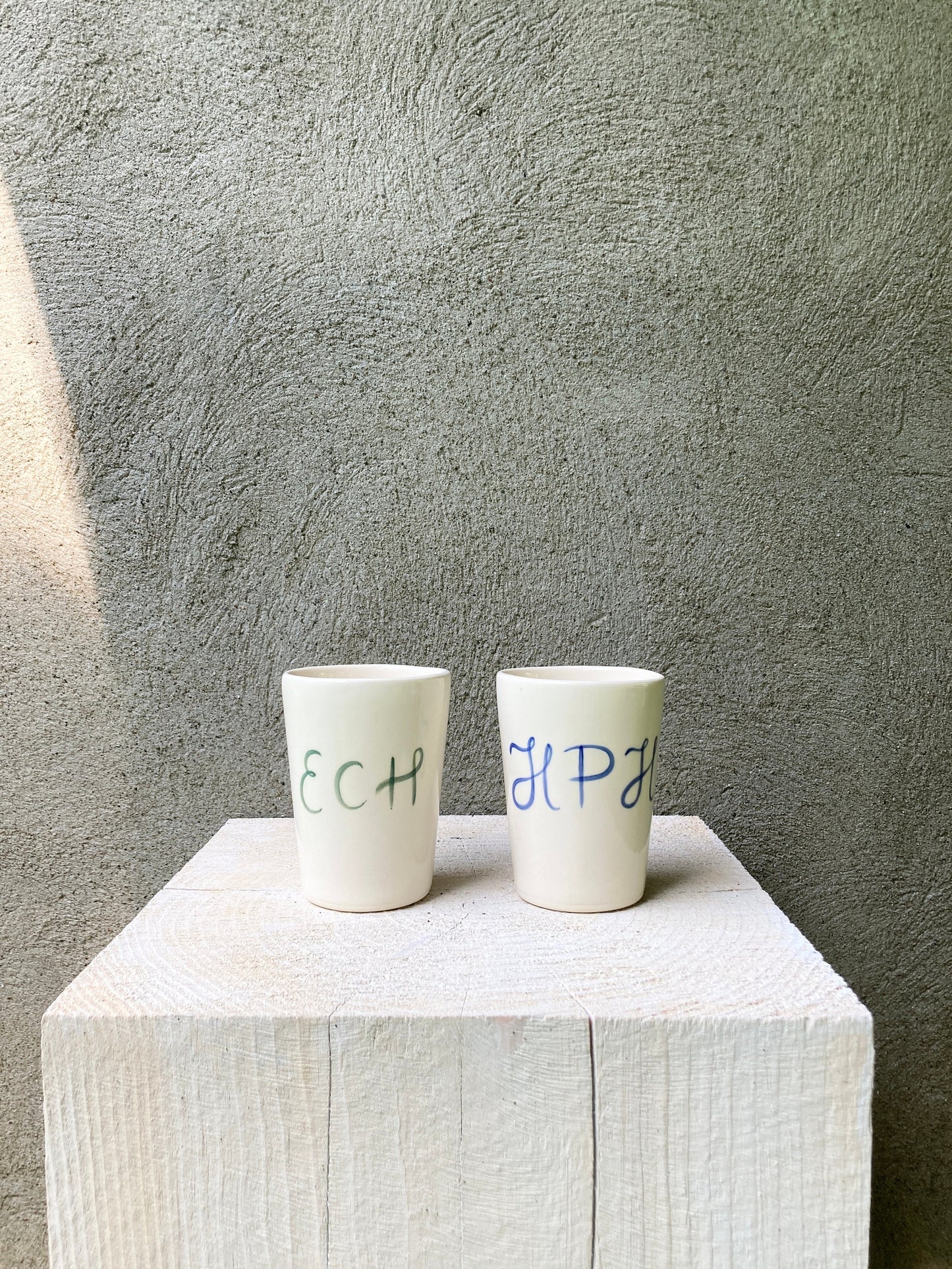 Personalized Calligraphy INITIAL CUP