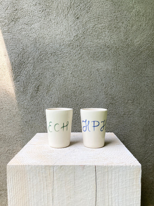 Personalized Calligraphy INITIAL CUP