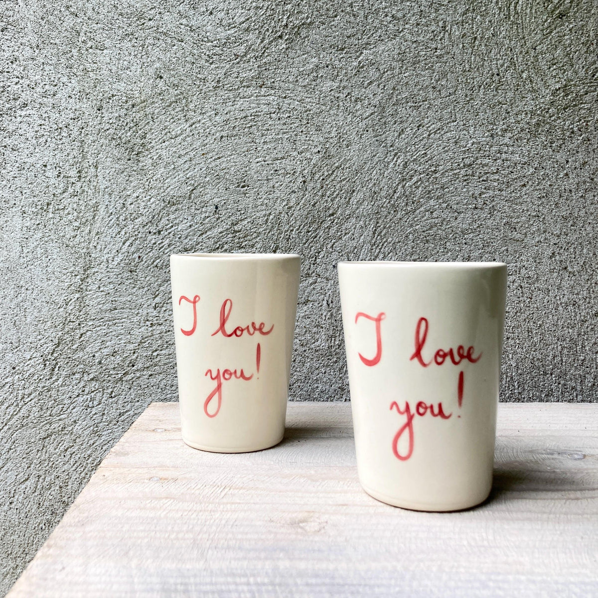 I LOVE YOU! ceramic cup
