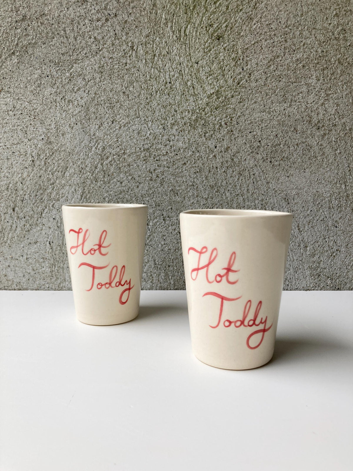 Hot Toddy Calligraphy Ceramic Cup